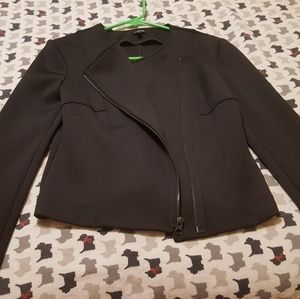 APT. 9 BLACK Crop Top Blazer Jacket